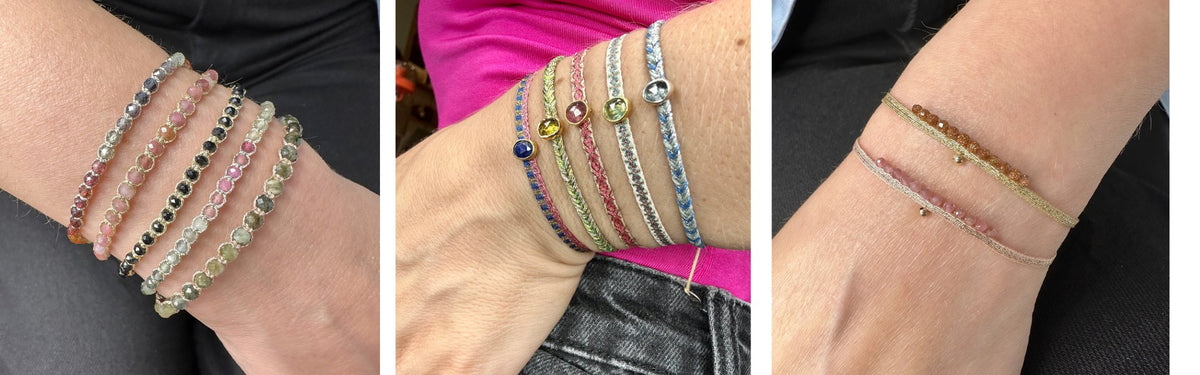 Shimmering Gemstones