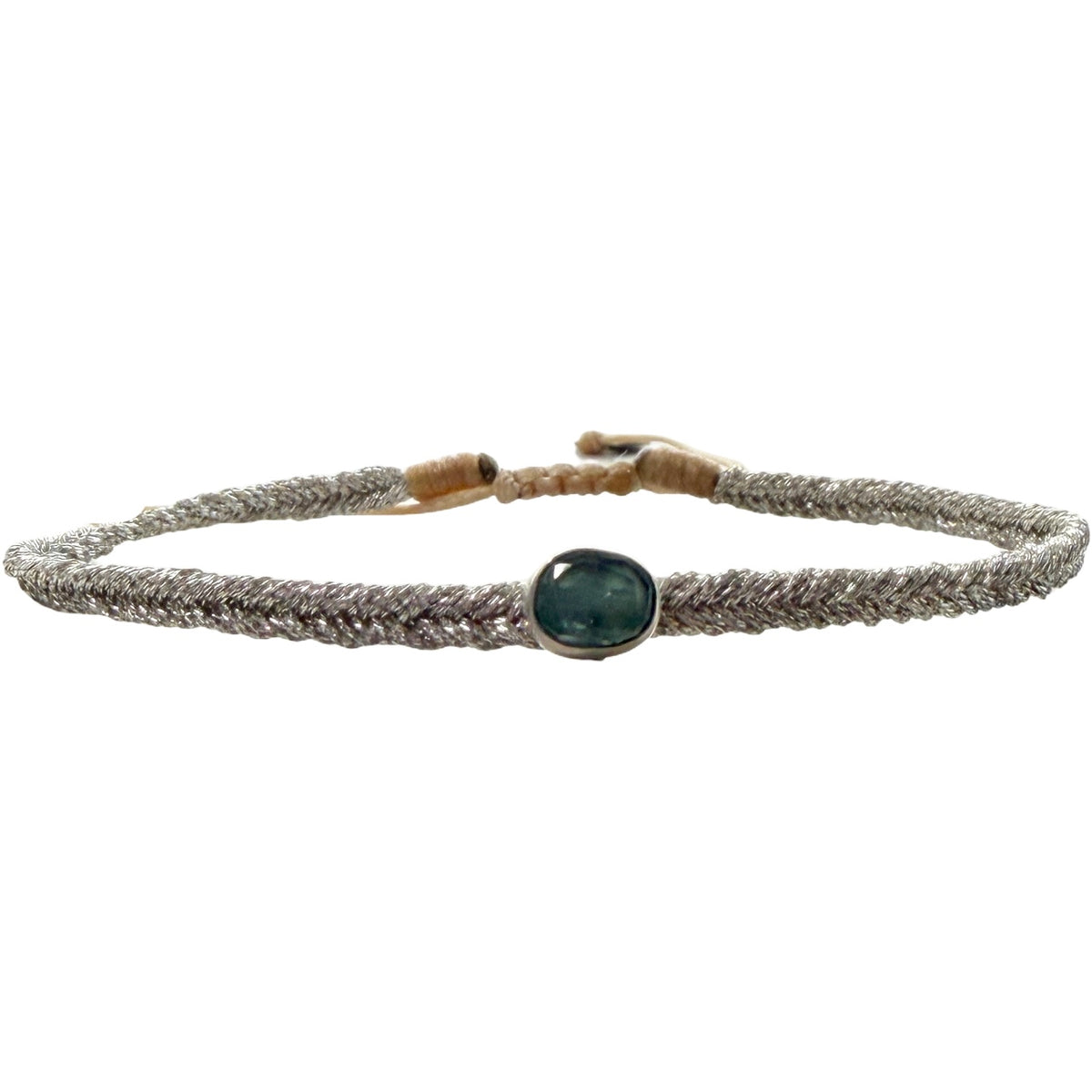 Aquamarine Handmade Stone Bracelet