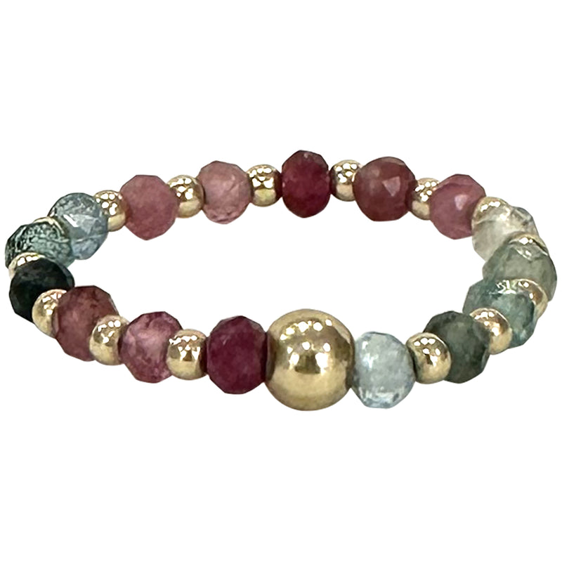 WATERMELON TOURMALINE RING