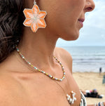 COLOURFUL BEADED NECKLACE WITH MIXED SEMI-PRECIOUS STONES