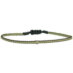 DIAMOND HANDWOVEN BRACELET IN NEUTRAL TONES