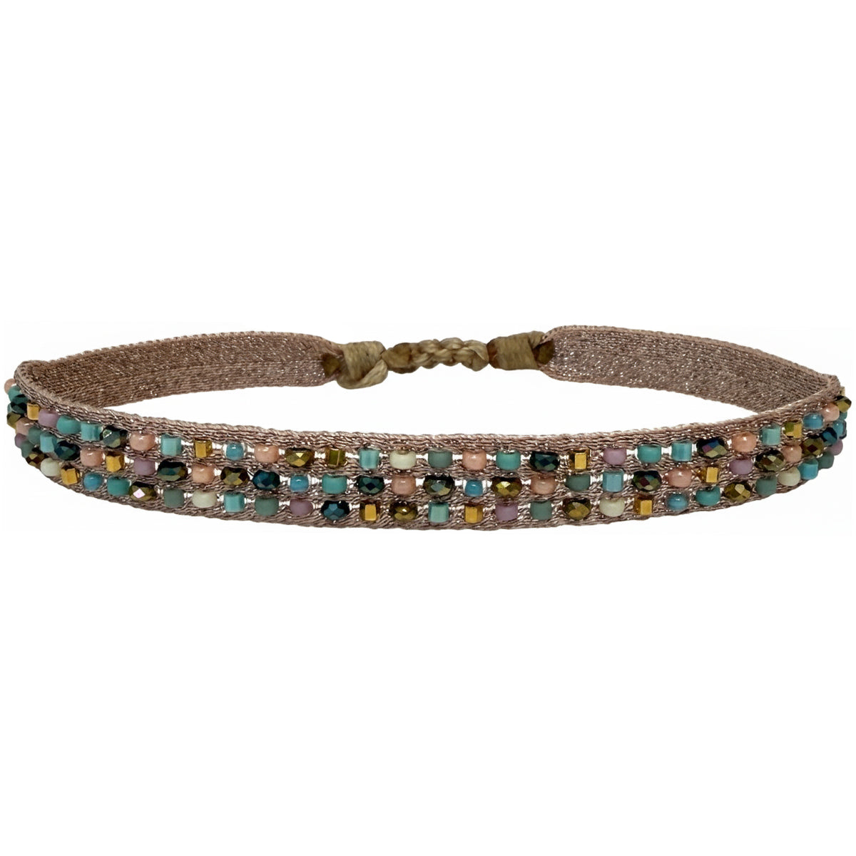 Aurum Handmade Bracelet in Pastel Tones