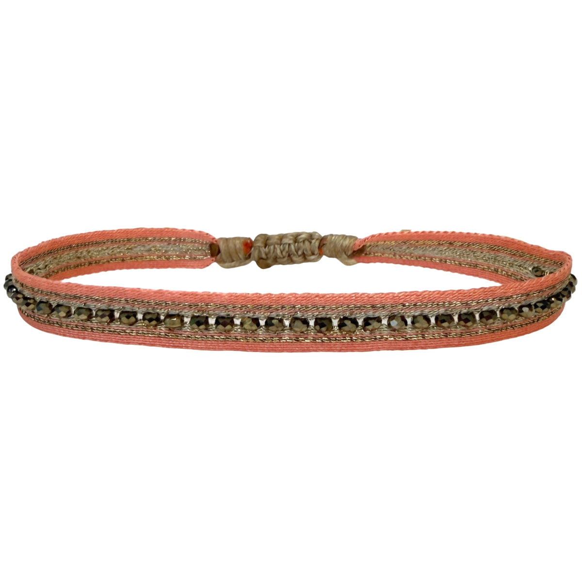 Handmade Cleo Bracelet in Bright Orange