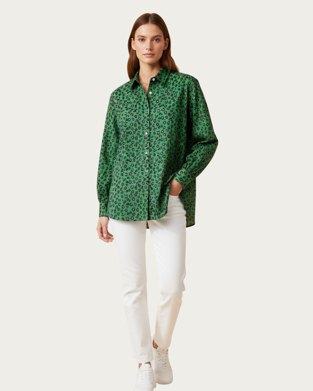 Green Leopard Shirt