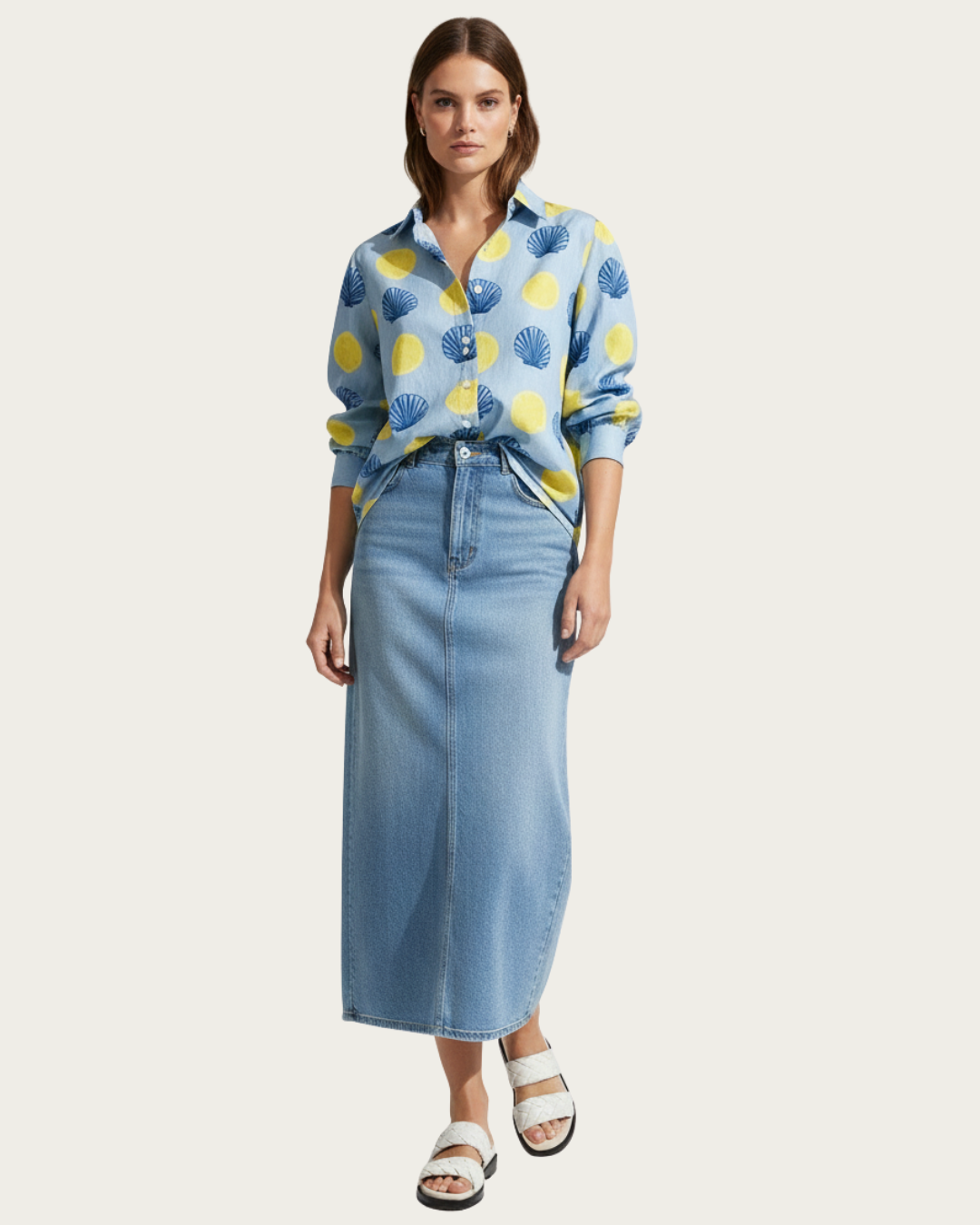 Shell & Lemon Shirt