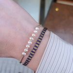 Designed and handwoven to be worn at all times using traditional artisanal handcrafting and techniques that take plenty of time and love  Details:  - Handwoven using Polyester  -Can be worn in the water  - Stainless steel "LeJu London" logo/tag  - Width 3mm