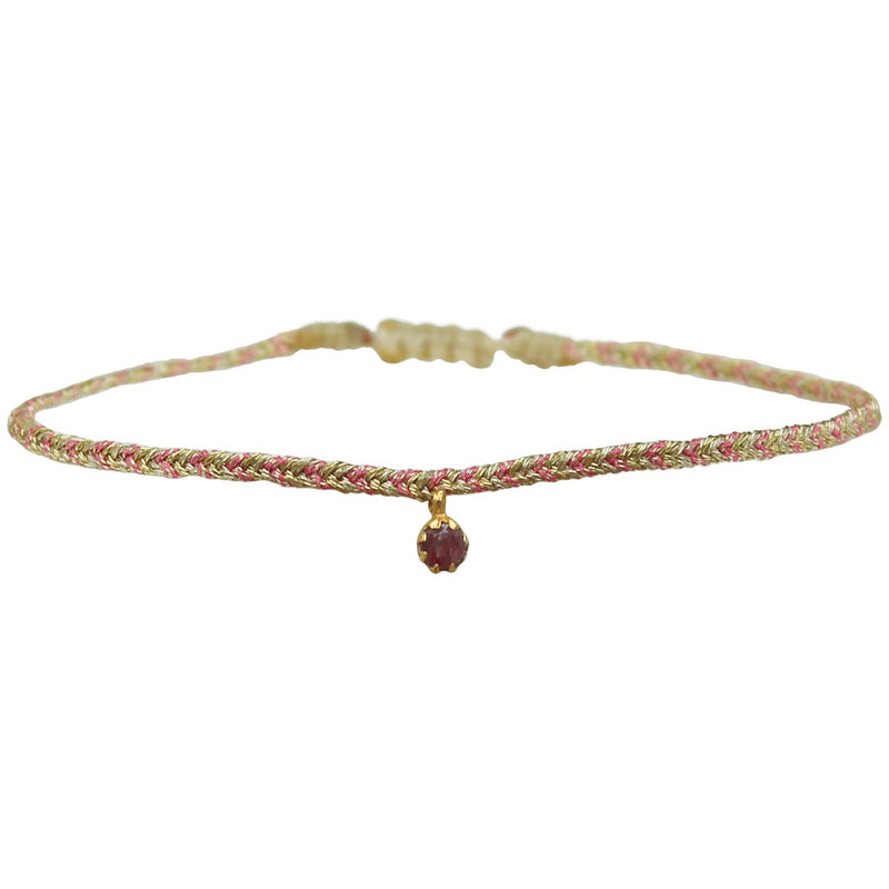 PINK TOURMALINE BRACELET