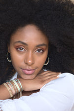 LARGE GOLD KIARA PEARL EARRINGS