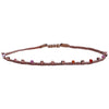 INTERMIXED SEMI-PRECIOUS STONES & ROSE GOLD ANKLET