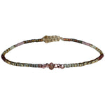 SINGLE HANDWOVEN BRACELET IN NEUTRAL TONES