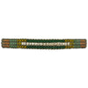SINGLE WRAP BRACELET WITH STERLING SILVER FACETED BEADS