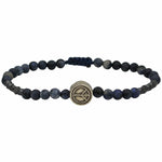 PEACE PENDANT BRACELET FOR HIM