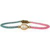 Make a confident statement with this beautiful handmade bracelet. This design is handwoven by our team of artisans using japanese glass beads,14k gold filled beads and a freshwater pearl.  This bracelet is elegant and femenine, making it the perfect accessory for any occasion.  Details  - Japanese glass beads   - 14 k gold filled beads  - Adjustable Bracelet  -Width: 2mm  -Can be worn in the  water