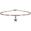 STAR FISH ANKLET BRACELET IN BRONZE TONES