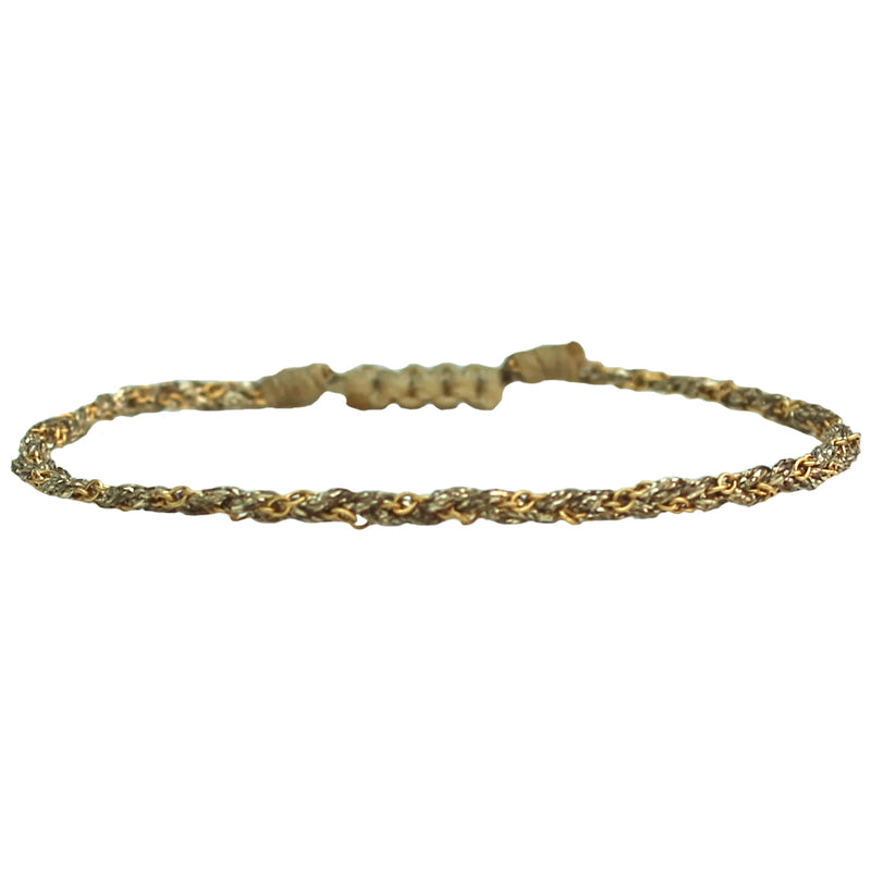 HANDMADE BOHO BRACELET IN GOLD