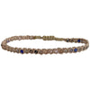 HANDWOVEN COLOR-LUSH BRACELET IN COPPER TONES FEATURING GEMSTONES DETAIL
