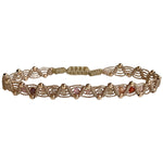 COLORSWEB HANDMADE BRACELET IN PINK TONES