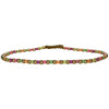 DOTTY HANDMADE BRACELET WITH GOLD AND GLASS BEADS