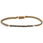 GOLD OBSIDIAN GEM BRACELET