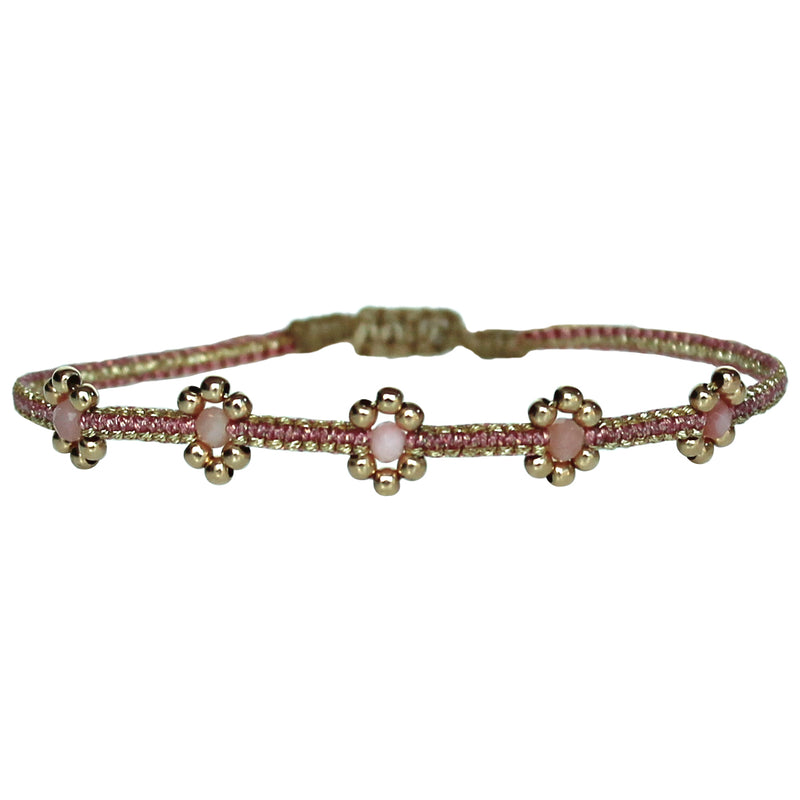 LILAC BRACELET IN PINK AND GOLD