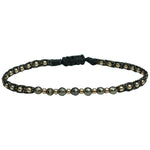 MAR BRACELET IN DARK TONES WITH PYRITE