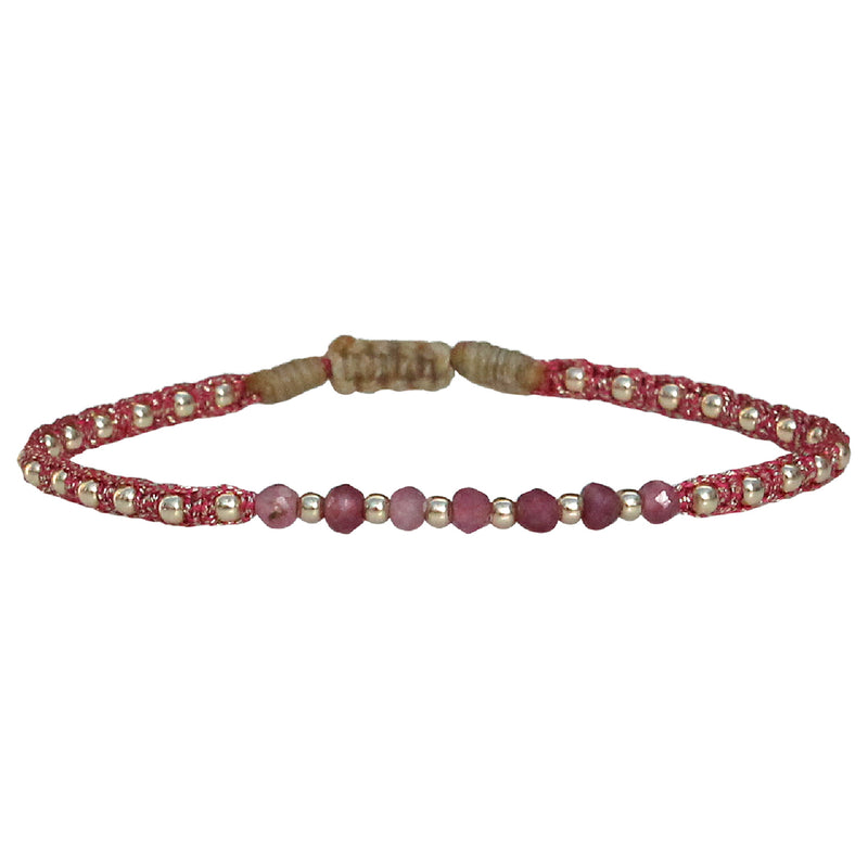 MAR BRACELET IN PINK TONES