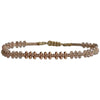 HANDMADE MARA BRACELET FEATURING CHOCOLATE MOONSTONE AND ROSE GOLD DETAILS