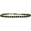 HANDWOVEN MOON BRACELET FEATURING SPINEL STONES