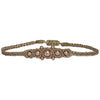 HANDWOVEN ORION BRACELET WITH ROSE GOLD DETAILS