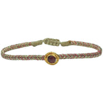 PINK TOURMALINE STONE BRACELET