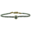 HANDMADE LABRADORITE STONE BRACELET IN DARK TONES
