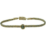GREEN KYANITE HANDMADE STONE BRACELET