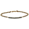 HANDMADE TWIST BRACELET WITH POWERFUL PYRITE IN GOLD TONES