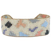 LEOPARD BRACELET IN LILAC TONES