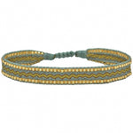 BT BRACELET IN GOLD, GREY & YELLOW