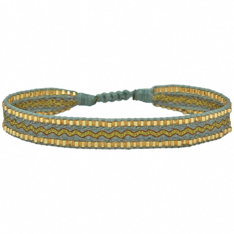 BT BRACELET IN GOLD, GREY & YELLOW
