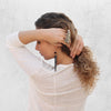 Kleio Horn Black Statement Ring Gold