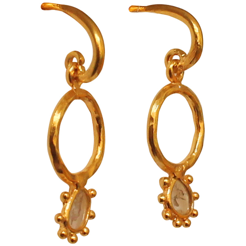 DIAMOND HANDMADE EARRINGS