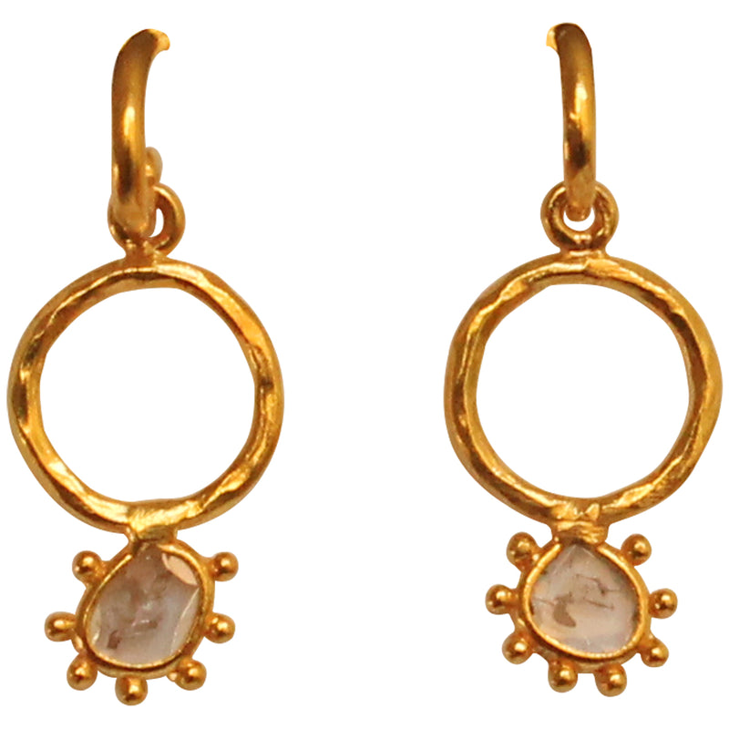 DIAMOND HANDMADE EARRINGS