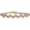 HANDMADE FLORA BRACELET IN GOLD TONES