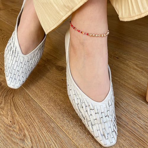 Hanauma Pearls Colourful Handmade Anklet