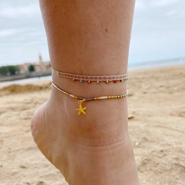 Starfish store ankle bracelet