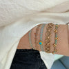 TURQUOISE STONE BRACELET IN BRIGHT TONES