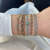 TURQUOISE STONE BRACELET IN BRIGHT TONES