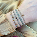 GREY DIAMOND BRACELET IN PASTEL TONES