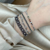 GYPSY BRACELET IN SILVER & SEMI-PRECIOUS STONES