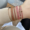 PINK TOURMALINE GEM BRACELET