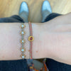PINK TOURMALINE STONE BRACELET