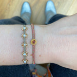 PINK TOURMALINE STONE BRACELET