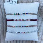 GYPSY BRACELET IN SILVER & SEMI-PRECIOUS STONES